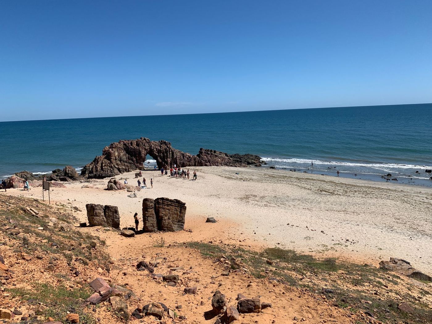 Paisagem de Jericoacoara, no Ceará